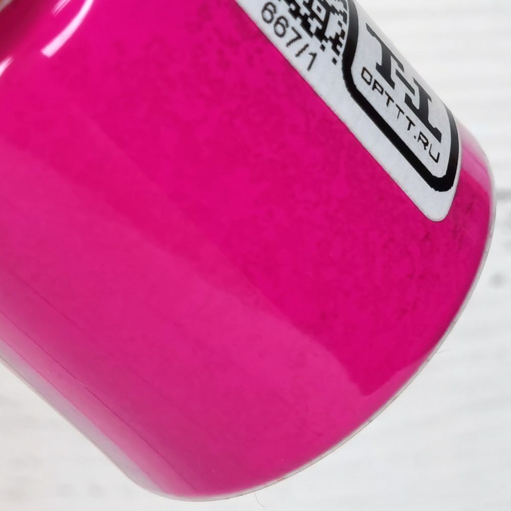 НЕОНОВЫЙ ФЛУОРЕСЦЕНТНЫЙ ПИГМЕНТ 667/2 UNIVERSAL - ТЁМНО-РОЗОВЫЙ - розница / опт