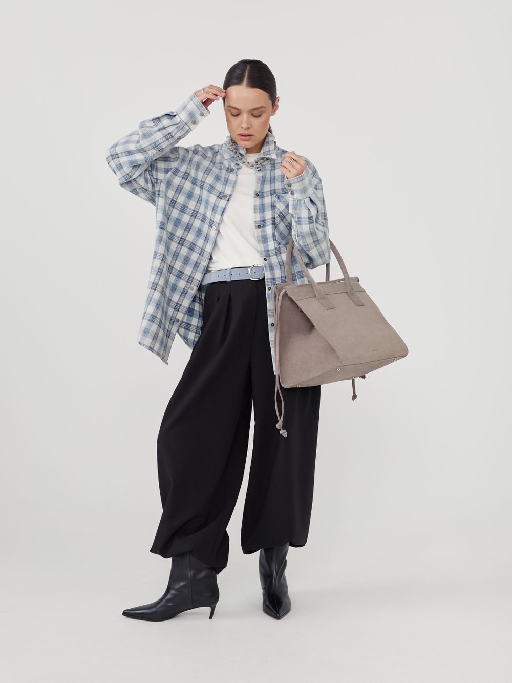 СУМКА «CRUSH BOOM» СЕРЫЙ