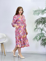 [m]Платье с поясом П013