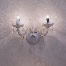 Citilux Марена CL352320 Бра стеклянное Белое