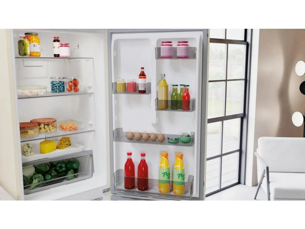 Холодильник Hotpoint HT 4180 AB Total No Frost мраморный