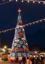 Комплект украшений "RED" на уличную елку