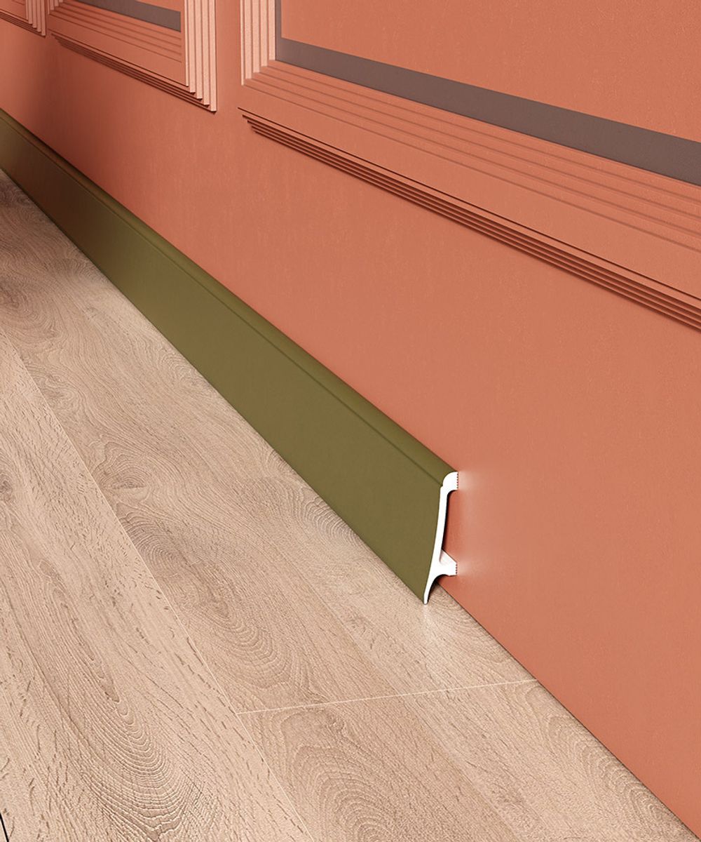 Плинтус Ecopolymer, 80x20 мм
