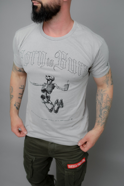 Футболка серая Yakuza Premium 3814