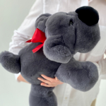 мягкая меховая собака