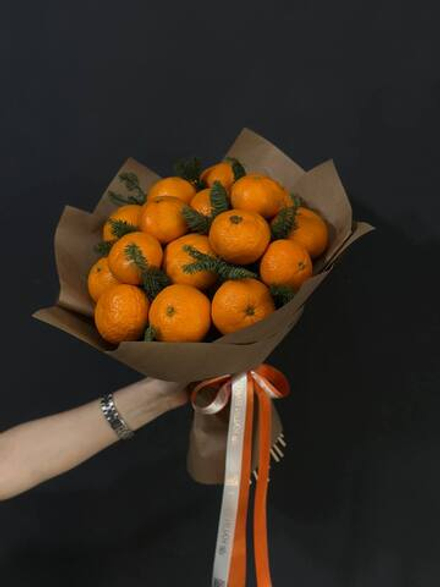 Букет из мандаринов с нобилисом
