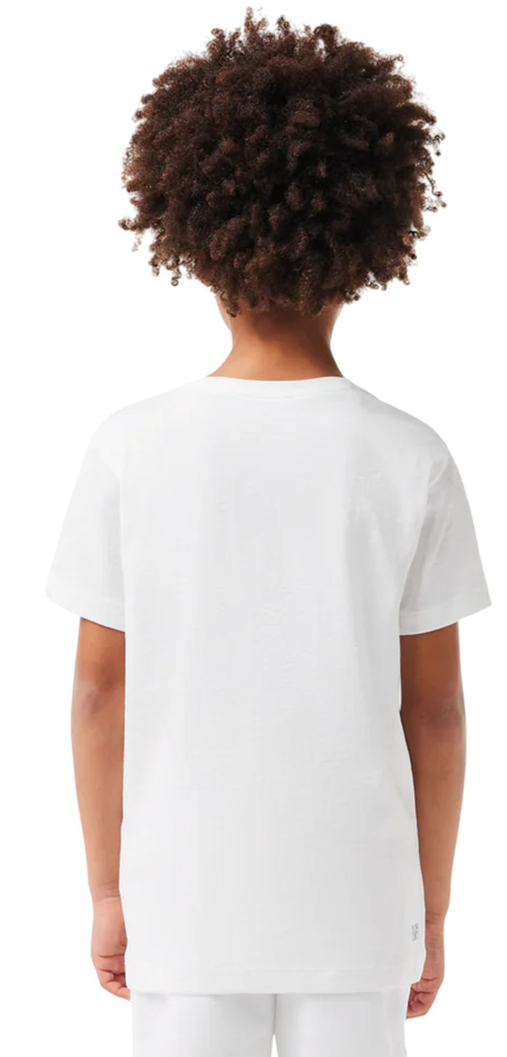 Футболка для мальчика теннисная Lacoste Oversized Tennis with XXL Logo - белый
