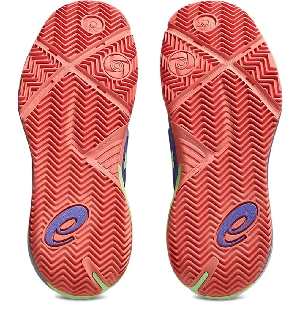 Женские кросовки для Padel Asics Gel-Resolution X Padel - amethyst/illuminate green