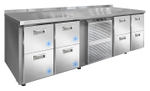 Стол холодильно-морозильный Finist КХС-700-2-2/2-2