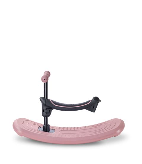 Самокат-качалка Mini Micro Deluxe Rock & Go LED, пудрово-розовый