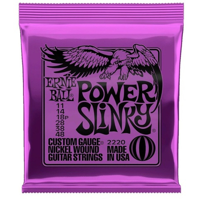 Струны для электрогитары Ernie Ball 2220 Power slinky