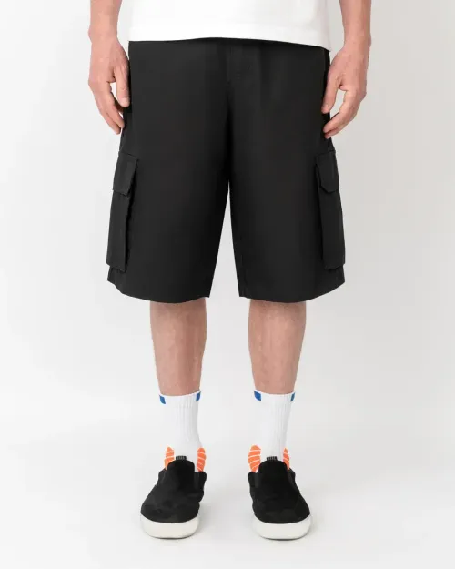 Шорты Postaments Cargos Shorts черные