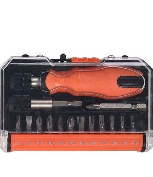 Набор вставок из 16-ти предметов (Шлиц, PH, PZ, TORX) Tactix 900016