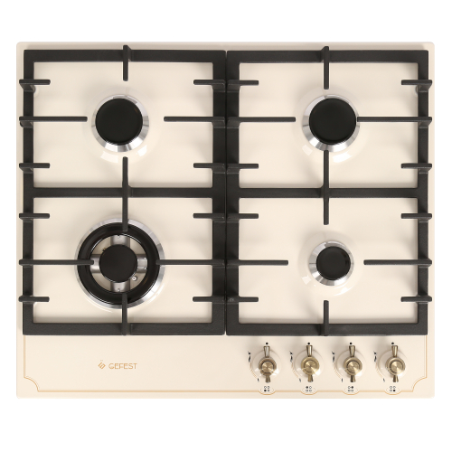 Поверхность варочная  Гефест ПВГ 1214-01 К55 (крем.)