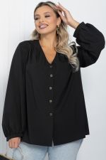 Блуза Калитея (черная) Б11624 LT Collection