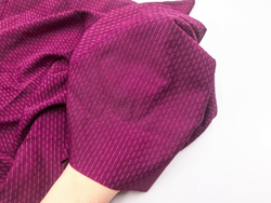 Микрофибра, полоски и точки, малиновое сияние (MFP-1144)