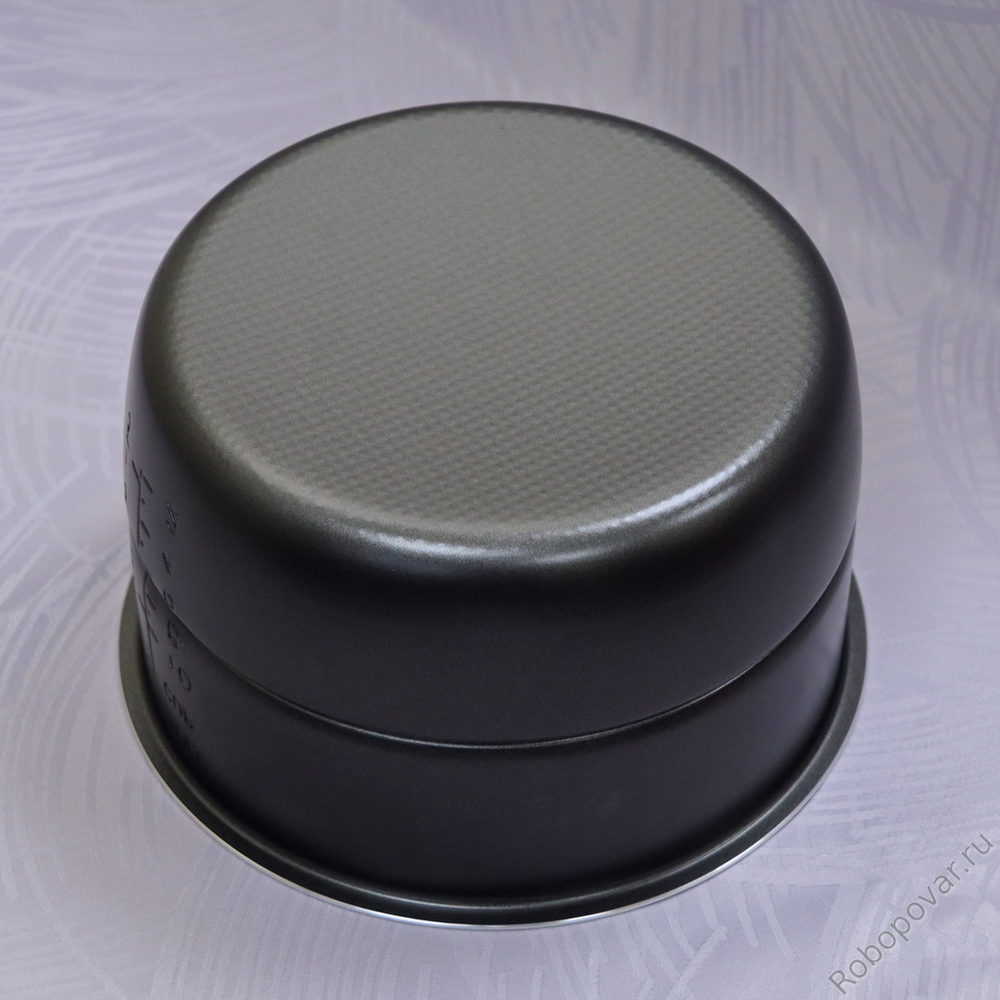 Сменная чаша (кастрюля) с тефлоновым покрытием для мультиварки-скороварки на 5 литров с бортиком для паровой пластины