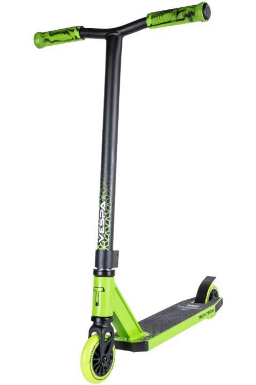 Самокат трюковой Tech Team Vespa green 1/4