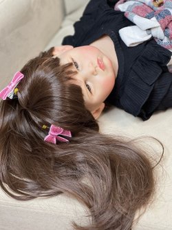 Кукла Реборн мягконабивная 65см в пакете (FA-819)