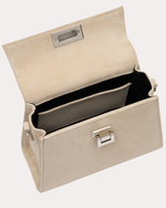 СУМКА "22" БЕЖЕВАЯ ЗАМША