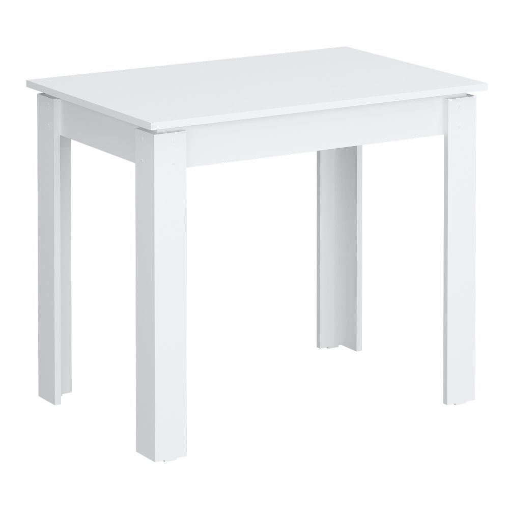 Стол обеденный "Париж" (Белый, тиснение древесные поры), г. Уфа