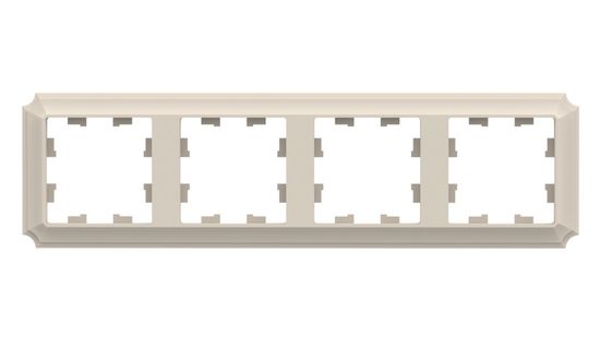 ATLASDESIGN ANTIQUE 4-постовая РАМКА, универсальная, БЕЖЕВЫЙ
