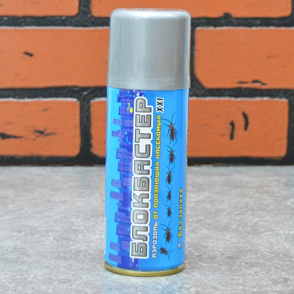 Дихлофос Блокбастер 180мл 245см.куб. без запаха от ползающих