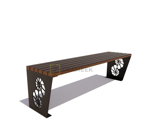 Скамейка садовая «Ракушка» (0,6 м термоясень)