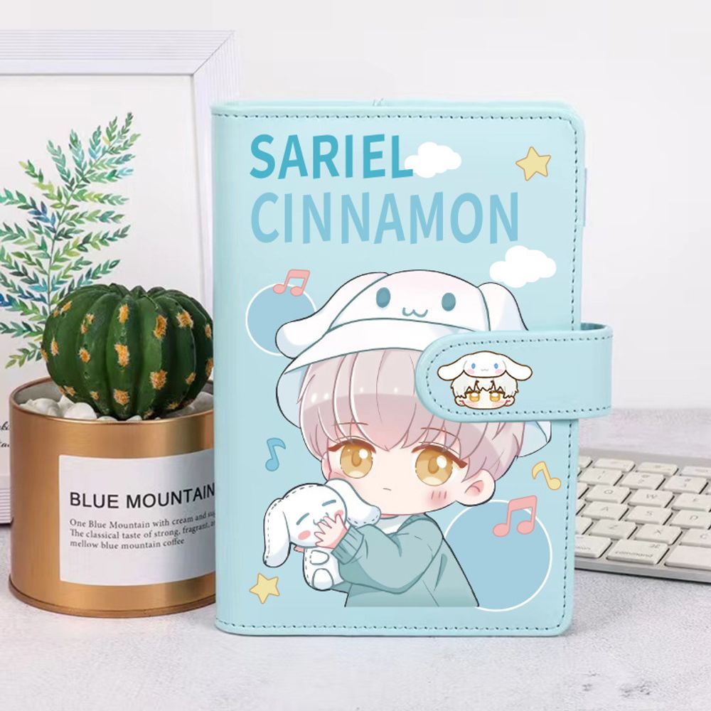 Ежедневник с застежкой &quot;Sanrio Cinnamon&quot;, голубой