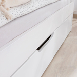 Кровать 90х200 Бонни из сосны с выдвижным местом