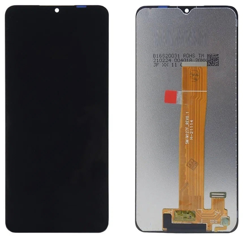 Дисплей для Samsung A125F (A12) модуль Черный - Оптима