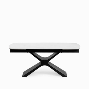 Обеденный стол Flormere 180x90 сталь, керамика