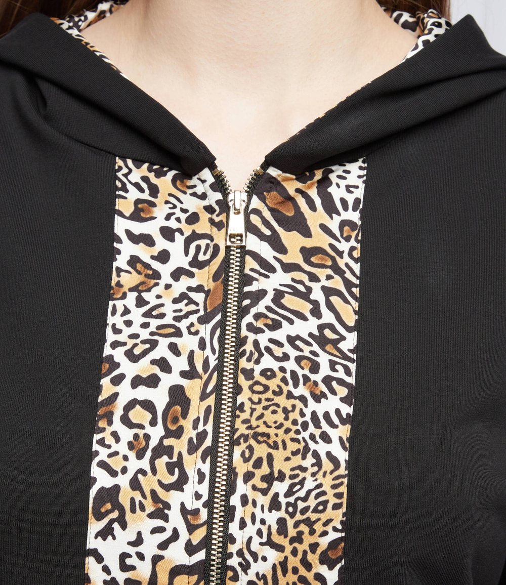 Худи Liu Jo Rose - черный(5A2027 F0090)