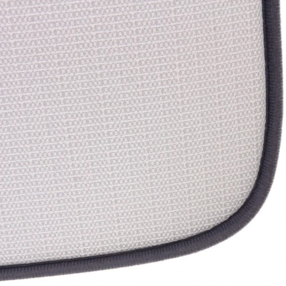 Набор для ванной и туалета 3 пр. «Rut» ( 2 коврика 50*80+50*40, 1 чехол на крышку унитаза)серый