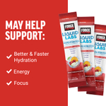 Force Factor, Liquid Labs, Energy, фруктовый пунш, 20 пакетиков по 8 г (0,28 унции)