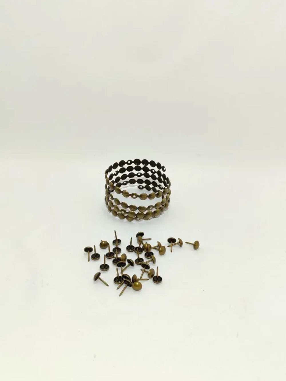 Молдинги для мебели "Античное Золото" гвоздевая лента