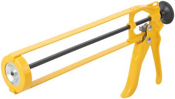 Пистолет для герметика 225 мм скелетный усиленный, магнитный спуск