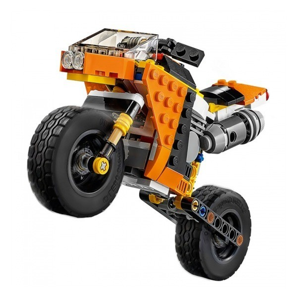 LEGO Creator: Оранжевый мотоцикл 31059 — Sunset Street Bike — Лего Креатор Создатель