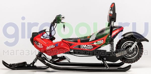 Детский электроснегокат BARS Arctic - Красный