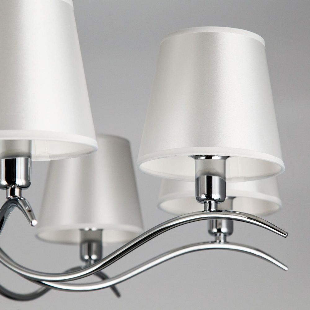 Citilux Эмма CL439181 Люстра подвесная с абажурами Хром