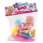 Пупс с аксесс., пакет 0812-205