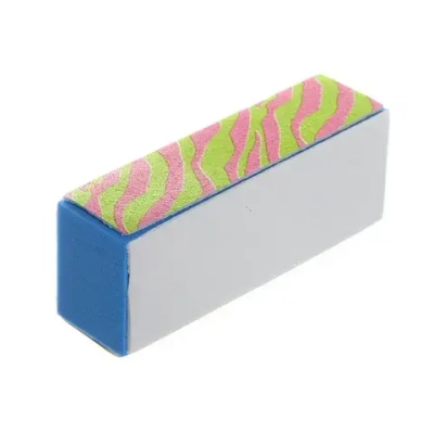 Шлифовка-бафик для ногтей в пакете «Эстетика», разноцветный, 9*3,5*2см