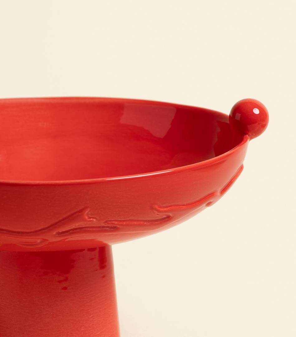 Ваза – Круговорот, красная | Собой