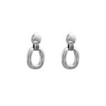 Серьги Ciclon GRETA с серебряным покрытием A222609 BW/S