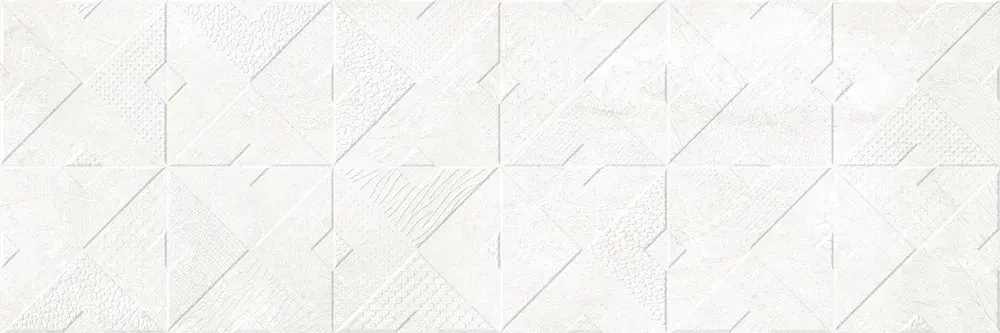 Настенная плитка ALMA Ceramica TWA11MAS024 Mars 60x20 белая матовая под геометрию