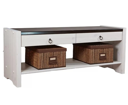 арт. 4411 Скамья Бостон с ящиками