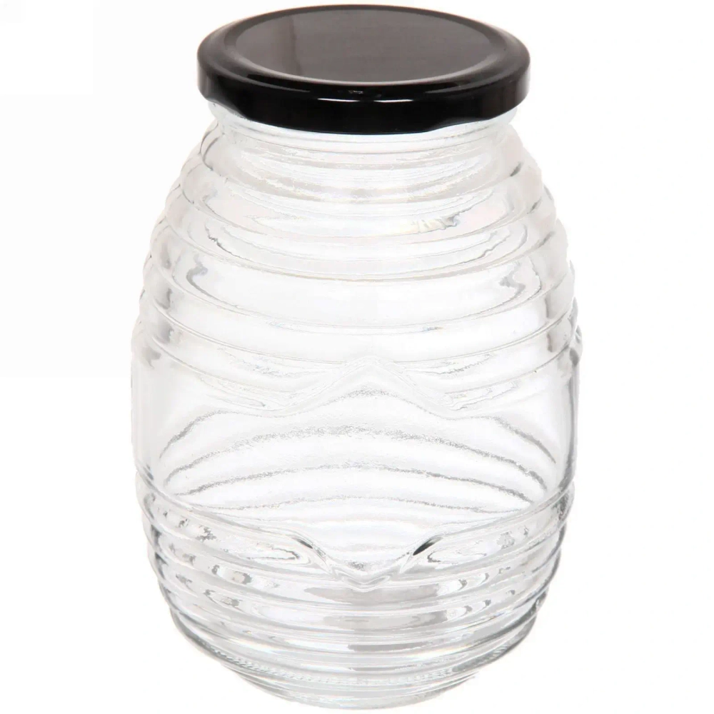 Банка для продуктов стеклянная 1000 мл с винтовой крышкой