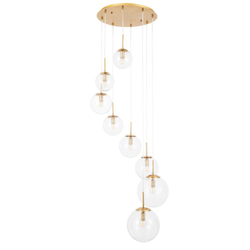 Накладная люстра Arte Lamp A1900SP-8AB