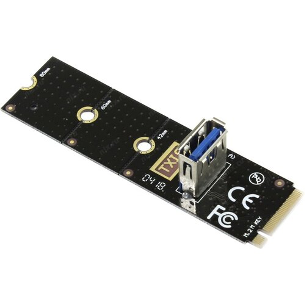 Переходник Riser card M2 2242/2260/2280 to USB3.0