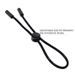 Черное эрекционное лассо (Цвет: черный)